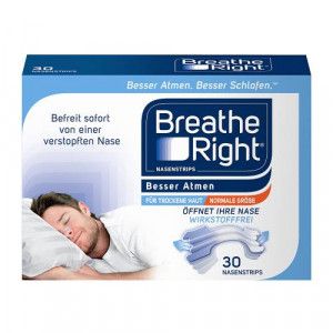 BESSER Atmen Breathe Right Nasenpfl.normal transp.